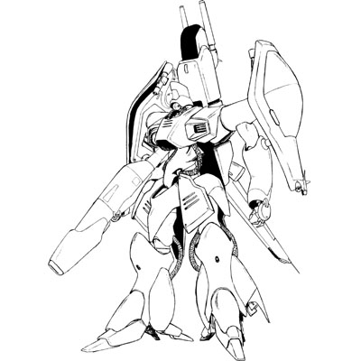 AMX-003 Gaza-C in mobile suit mode from Gundam Sentinel