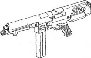 MMP-80 90 mm machine gun