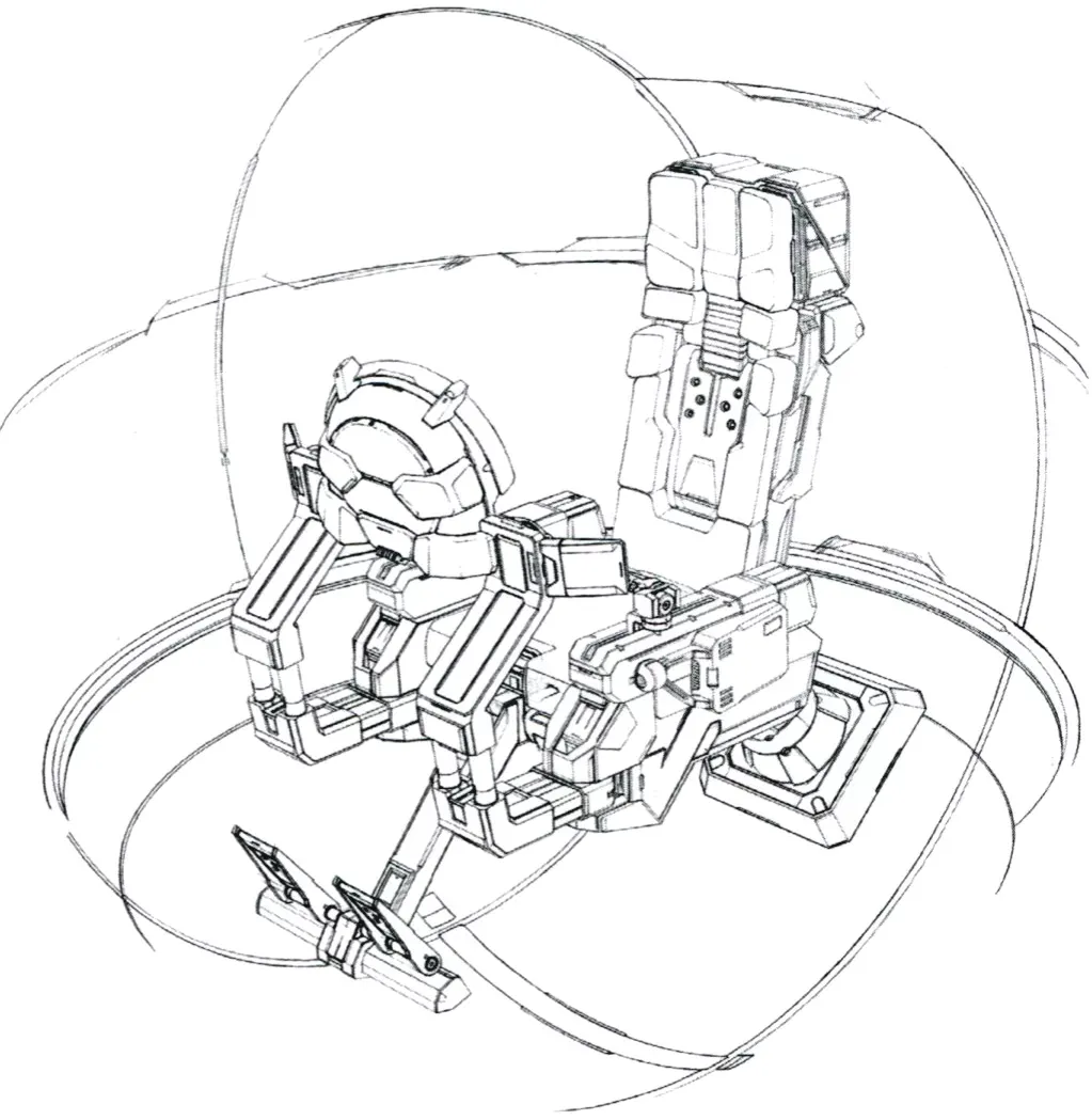 Me02R-Fc Messer Type-F Naked (Commander Type) cockpit