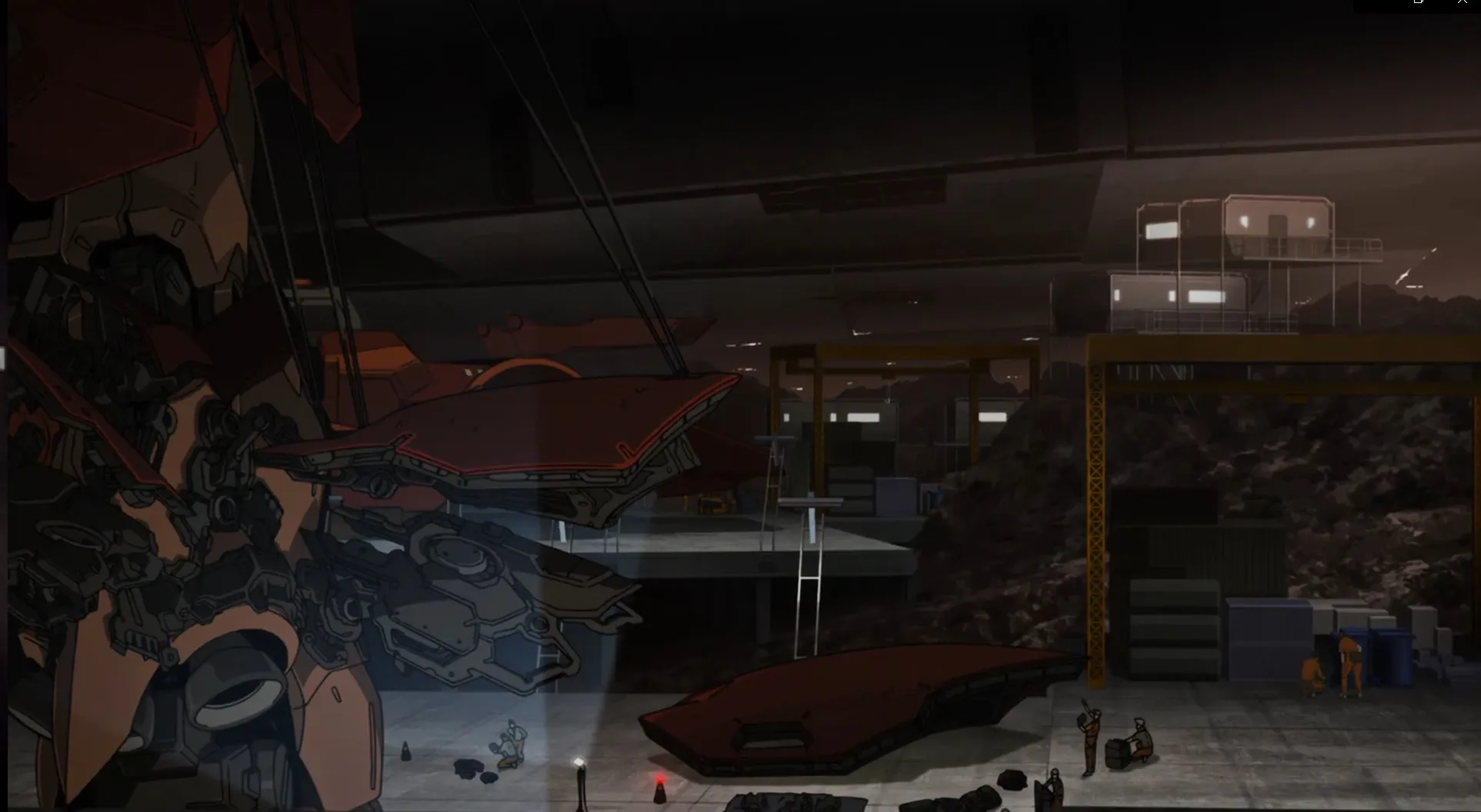 Me02R-F02 Messer Type-F02 hangar maintenance