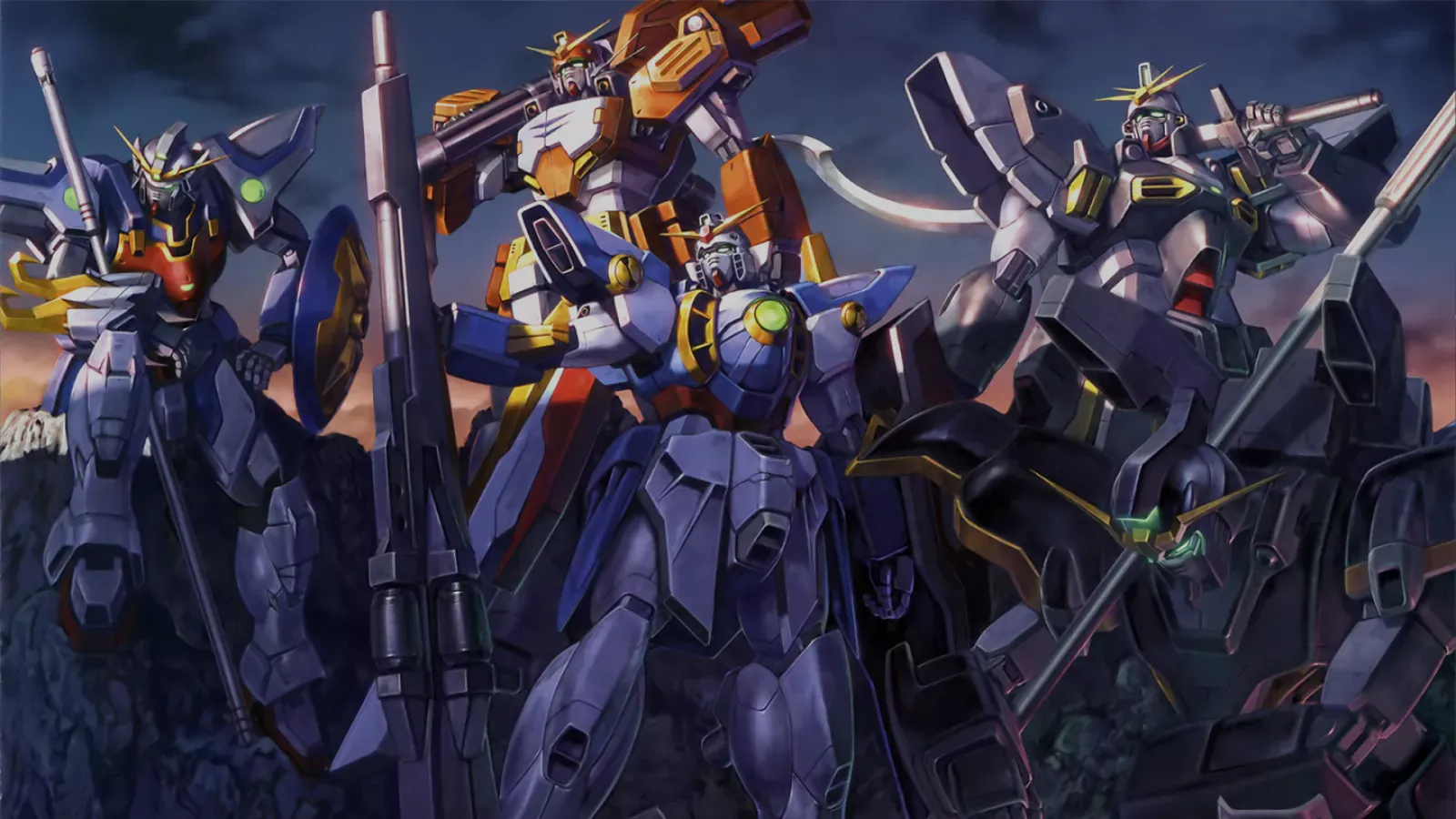 Gundam Wing background