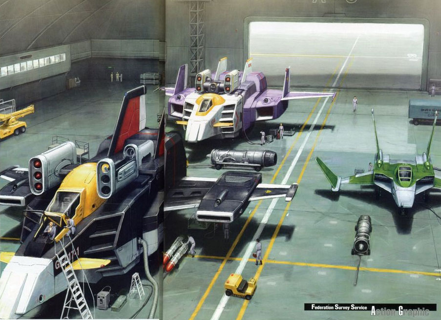 Mobile Suit Gundam’s support units